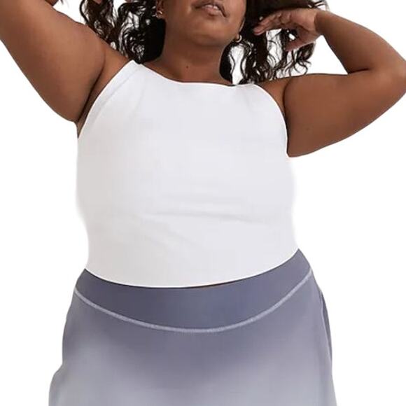 Madewell White Flex Cutout-Back Tank Top NWOT Size 4X - Picture 1 of 11